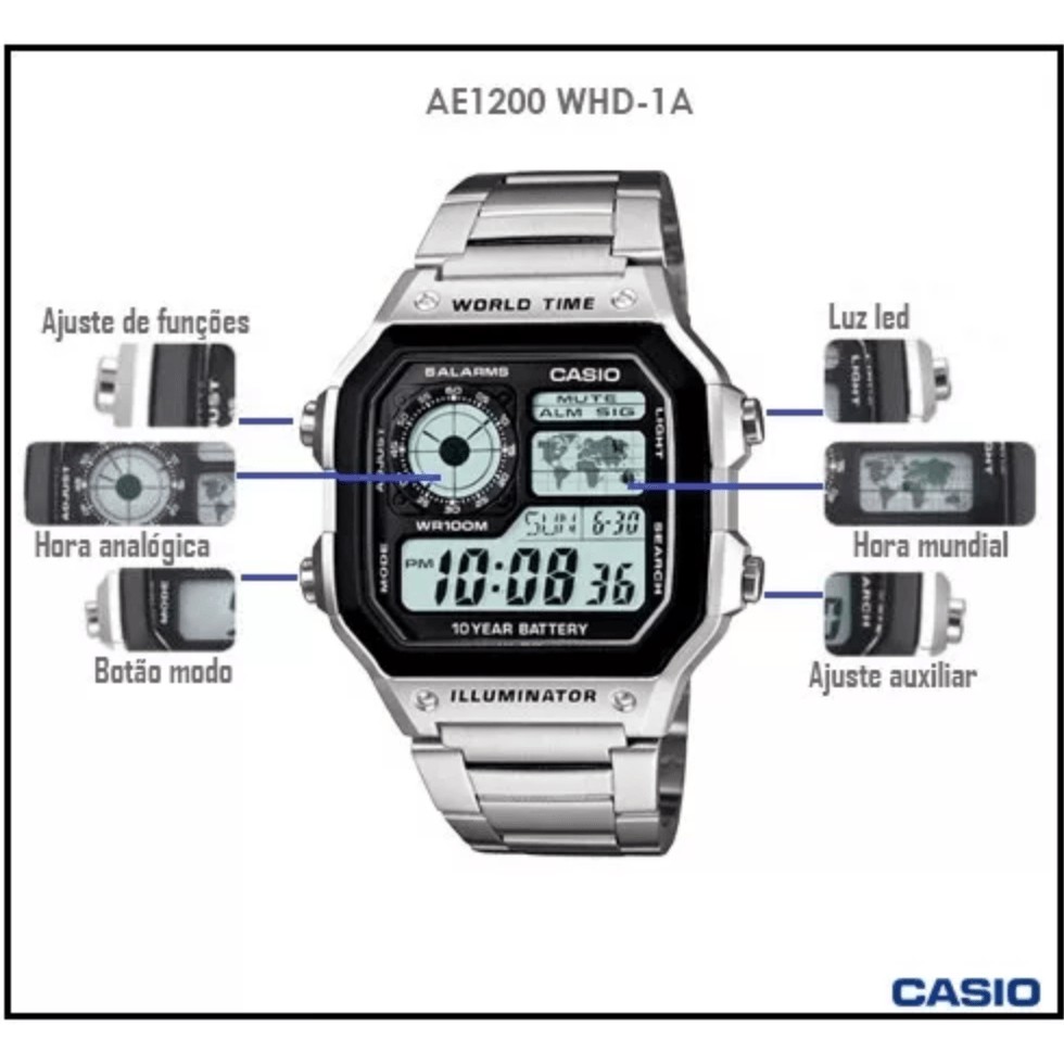 casio ae3000w manual