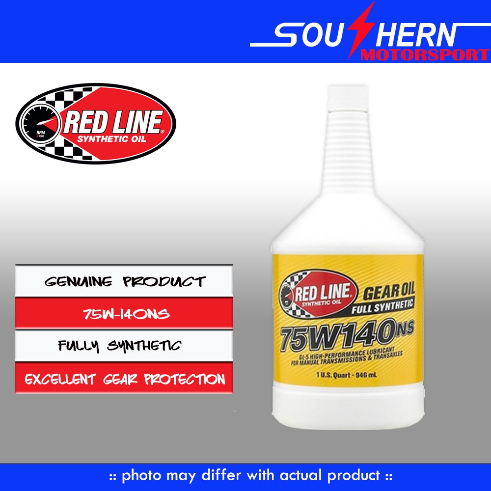 RED LINE 75W140 NS GL5 GEAR OIL (946ML) Shopee Malaysia