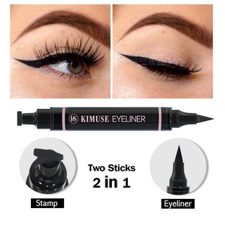 Kimuse Black Double Head Waterproof Eyeliner Pencil Eye Makeup(2 Pcs/Set) #6