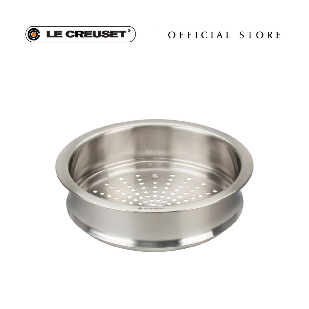 Le Creuset Stainless Steel Steamer Insert 24cm Shopee Malaysia
