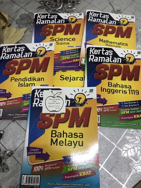 Kertas Ramalan SPM Sasbadi - Kertas Model 2019 Analisis 