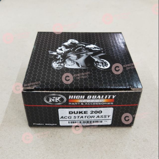 ACG STATOR COIL ASSY KTM DUKE 200/250 / RC 200/ 250 (NK) Shopee