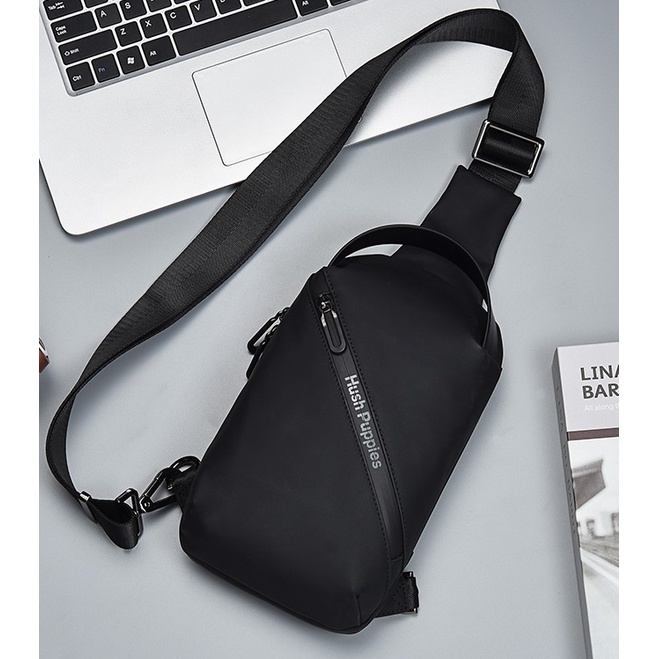 Hush Puppies 2021OCT Alphabetical Cross Sling Bag for men Shopee