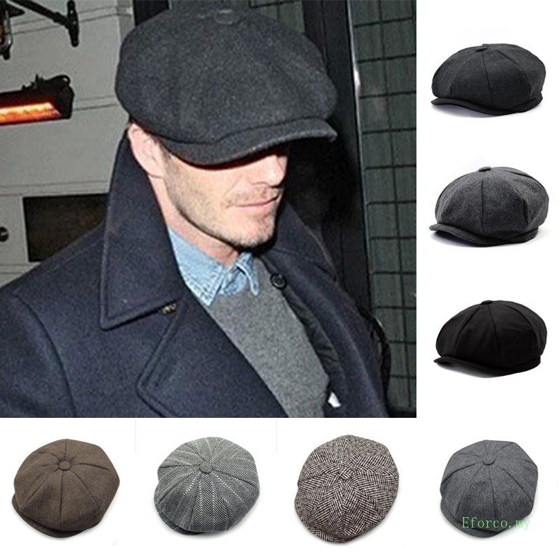 flat cabbie hat