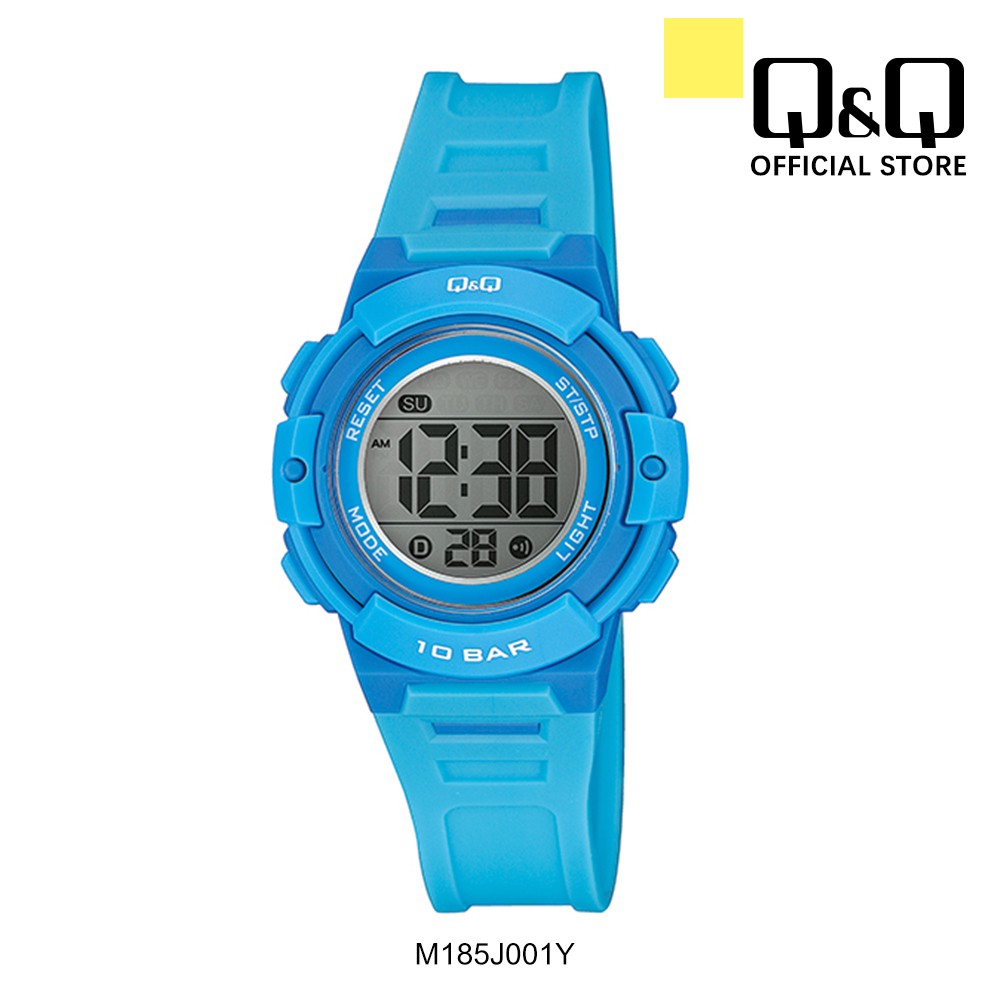 Q Q Japan By Citizen Kids Resin Digital Watch M185 Shopee Malaysia