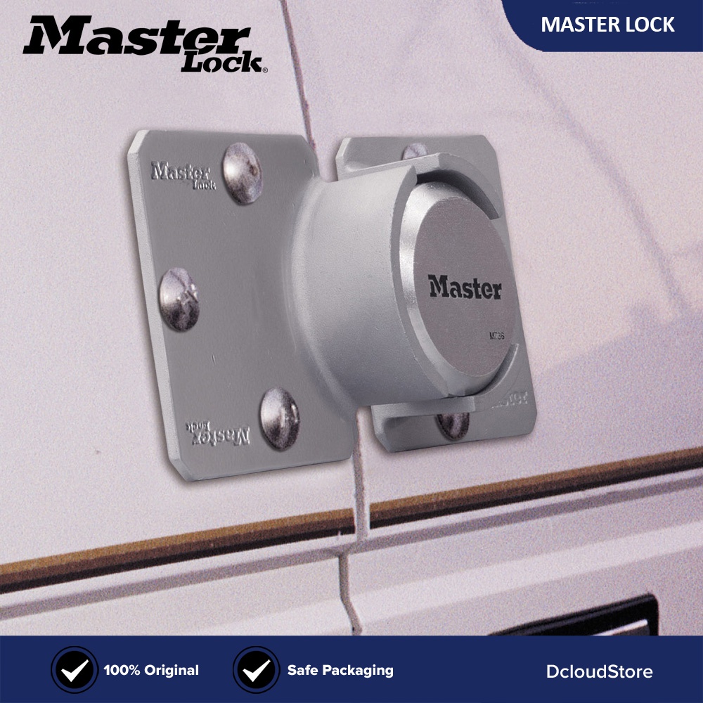 Padlock Original MASTER LOCK Hidden Shackle for Truck/Sliding Door