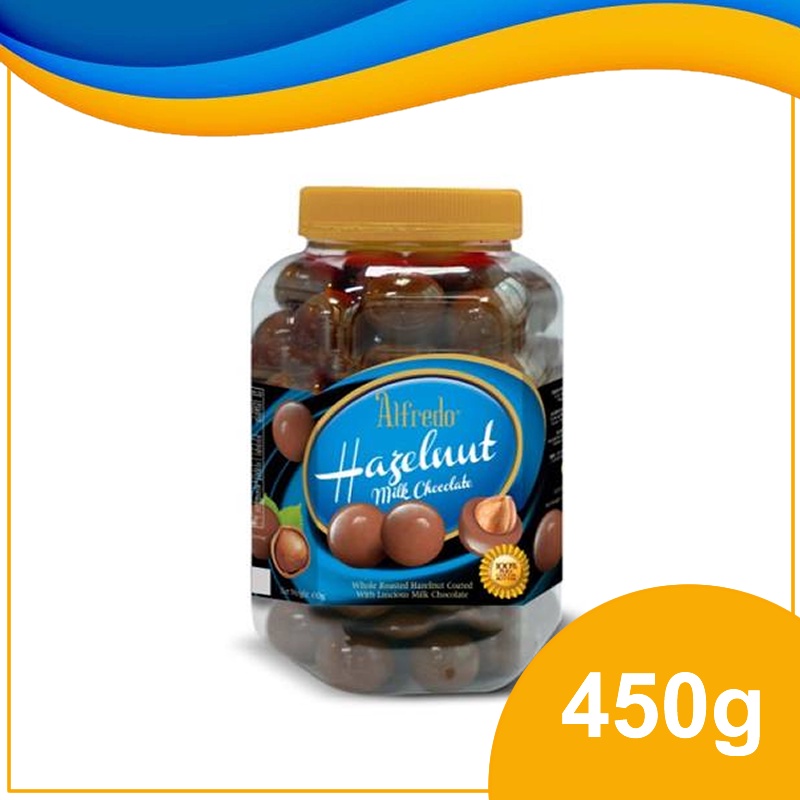 Alfredo Almond Milk Chocolate 450g [Milk & White/Almond/Raisin