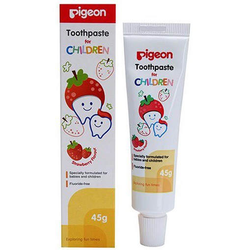 Pigeon Children Toothpaste 45g (Strawberry) | Shopee Malaysia