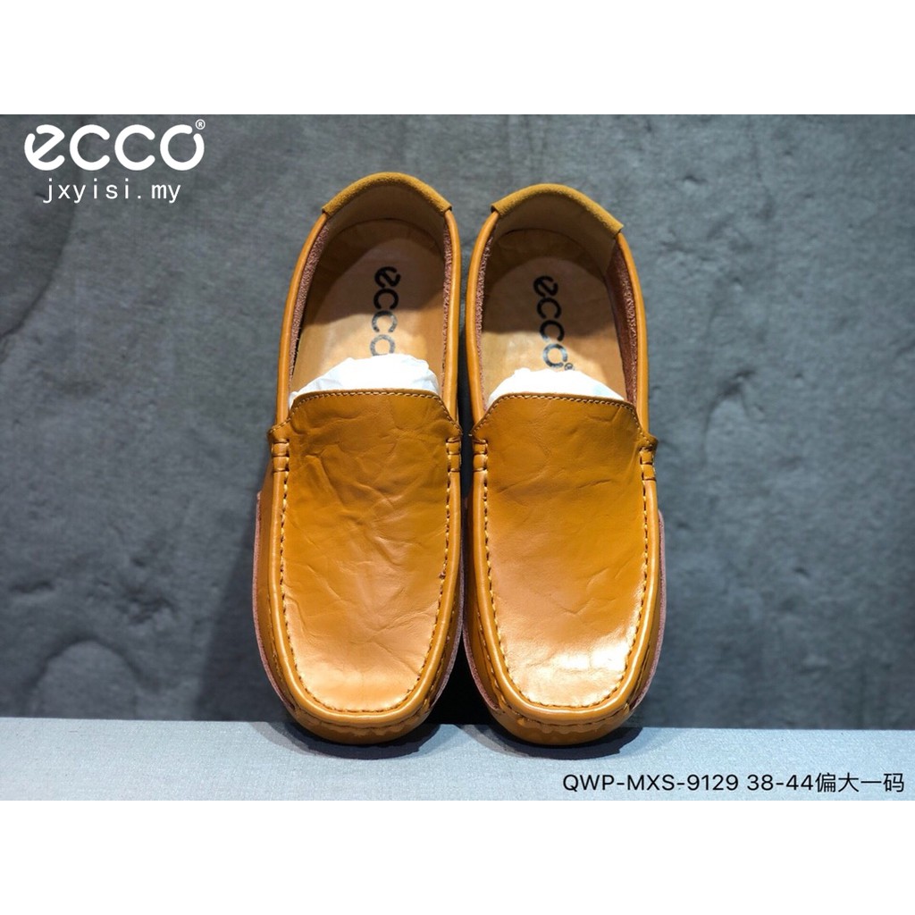 ecco moccasin orange