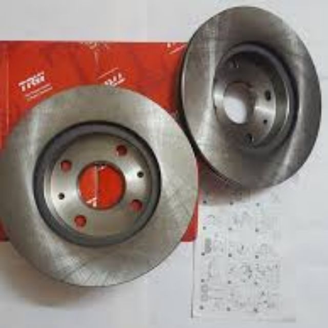 Trw Front Disc Rotor Perodua Myvi 2005 2010 1pair Df4696 Shopee Malaysia