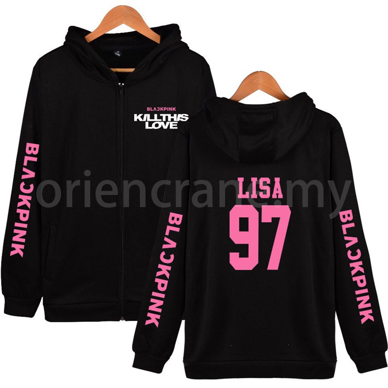 blackpink hoodie shopee