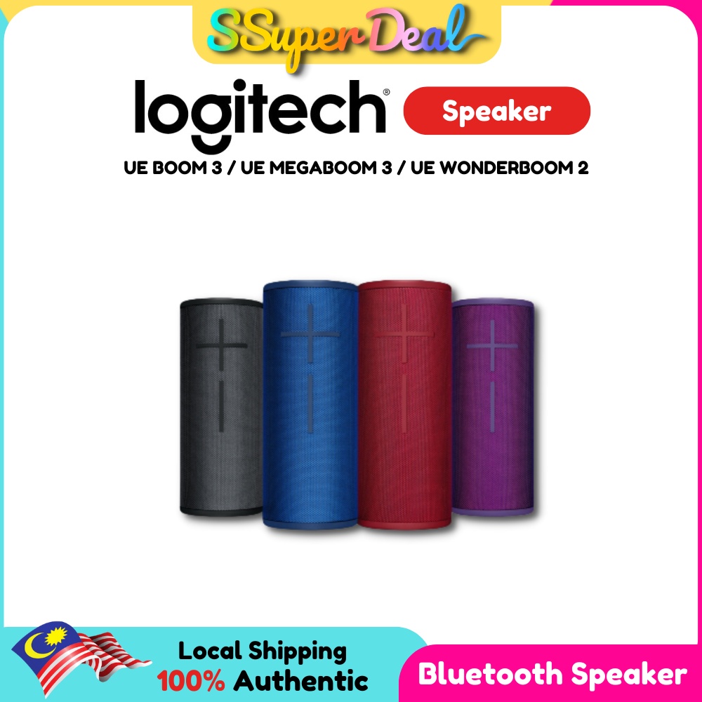 Logitech Ultimate Ears Boom 3 / Mega Boom 3 / Wonder boom 2 Bluetooth