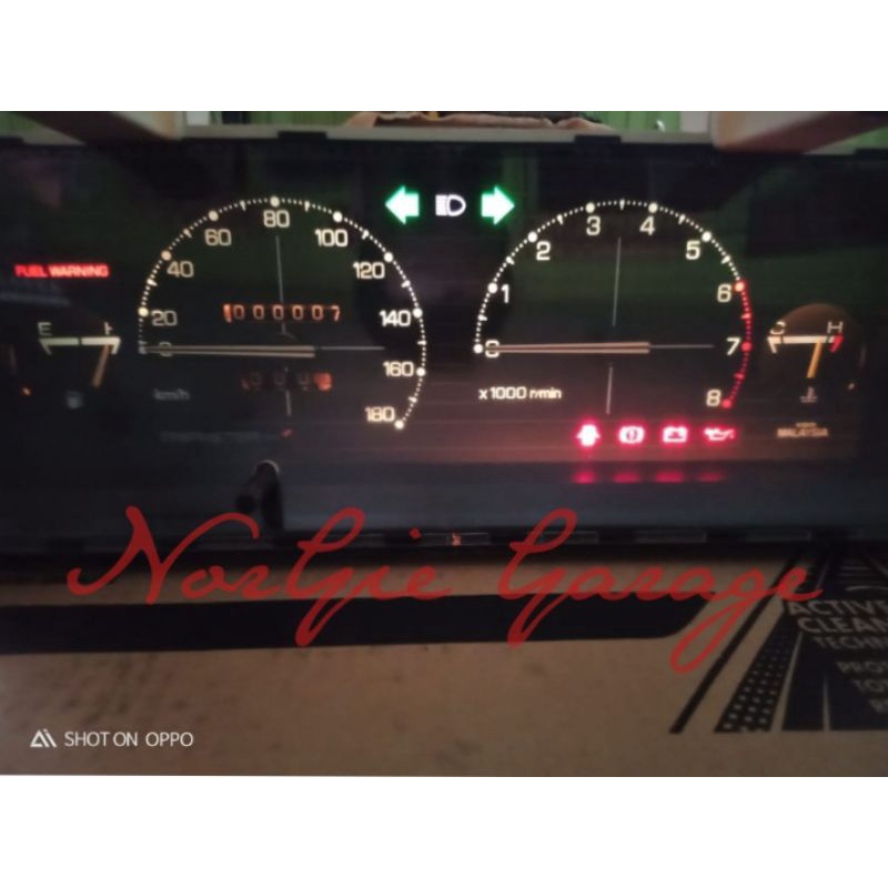 Meter Proton Saga Lama Restored Shopee Malaysia