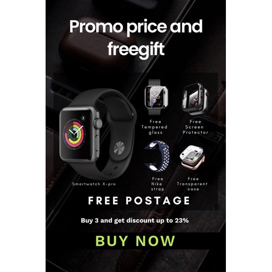 [LOCAL FREE SHIPPING] [FREEGIFT] Smartwatch 2021 SERIES Shopee Malaysia