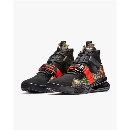 nike air force 270 grey orange