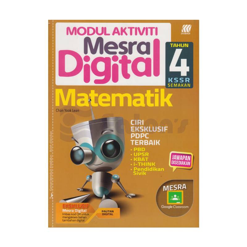 Modul Aktiviti Mesra Digital Matematik Tahun 4