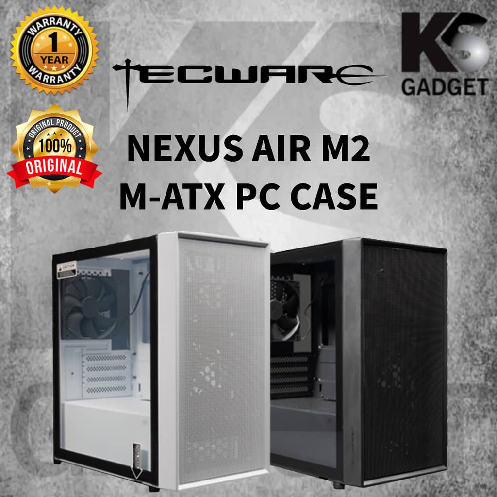 [READY STOCK ]Tecware Nexus AIR M2 TG | Nexus AIR M2 STEEL mATX Gaming ...