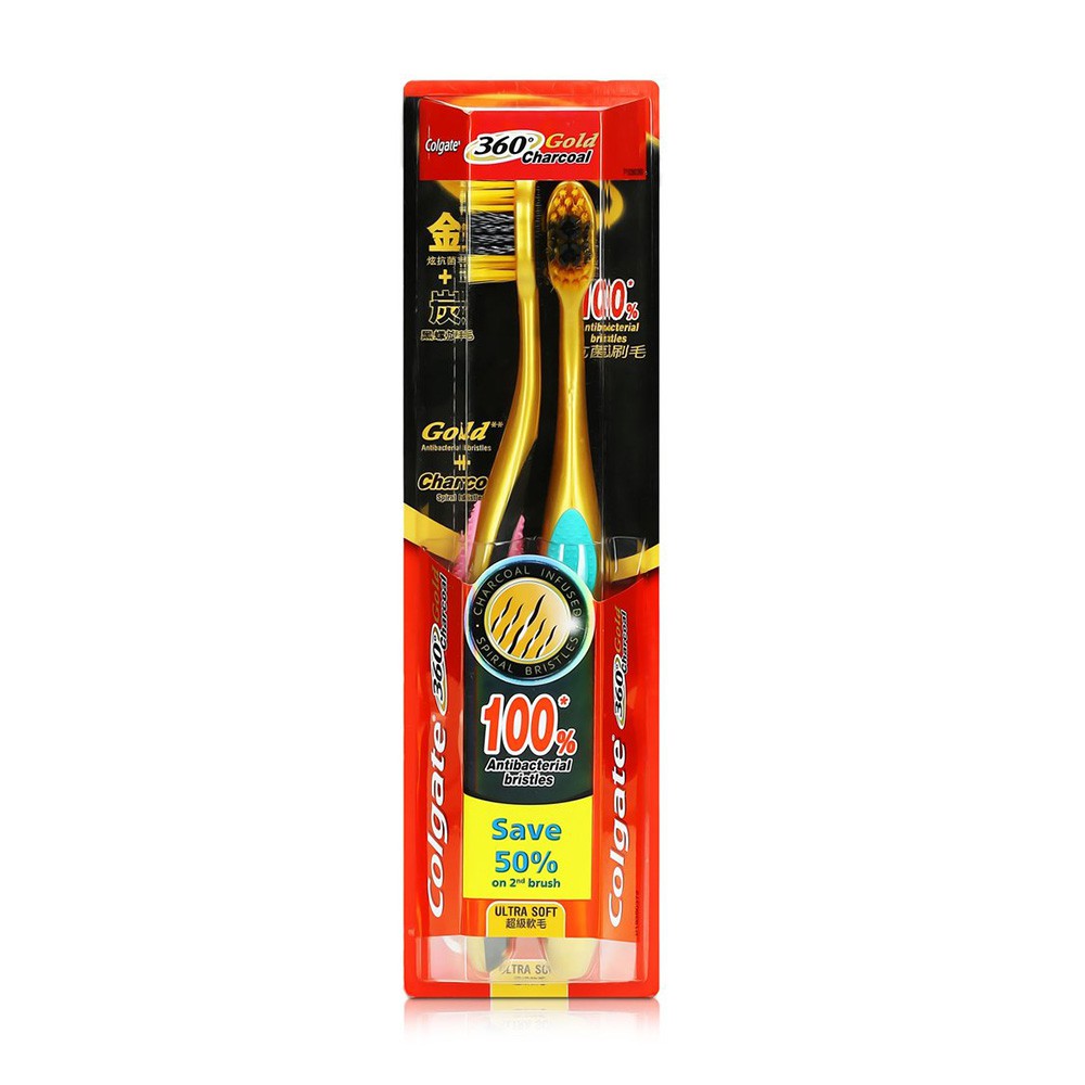 colgate 360 charcoal gold