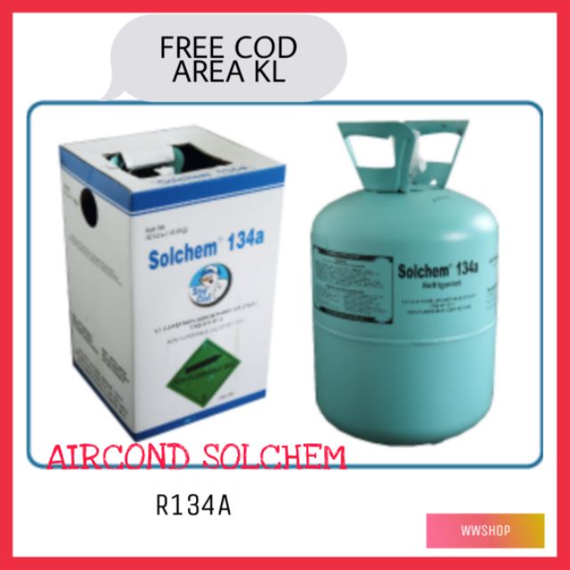 AIRCOND KERETA ( SOLCHEM R134A )