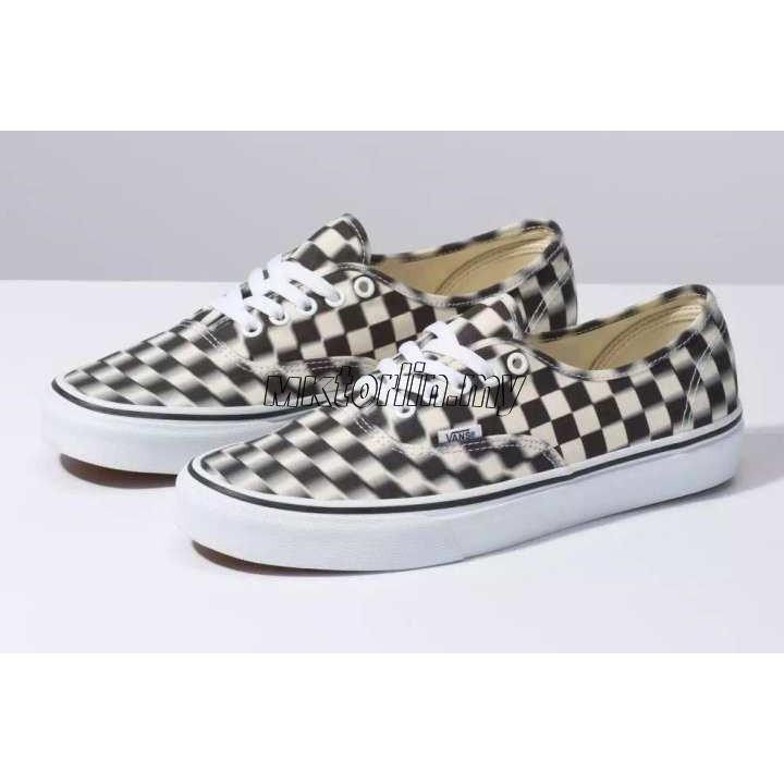 checkered loafers