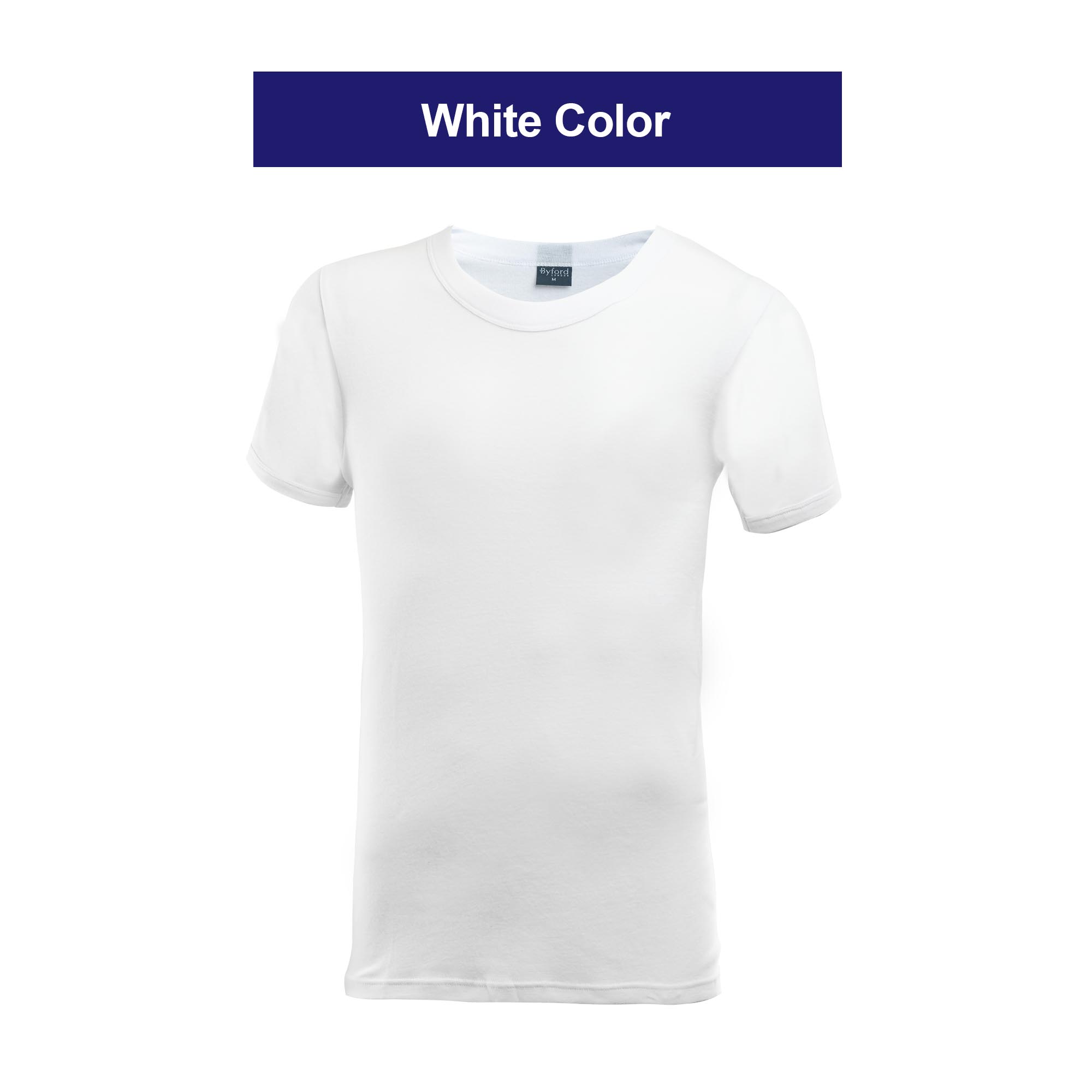 1 Piece ) Byford 100% Cotton Round Neck 