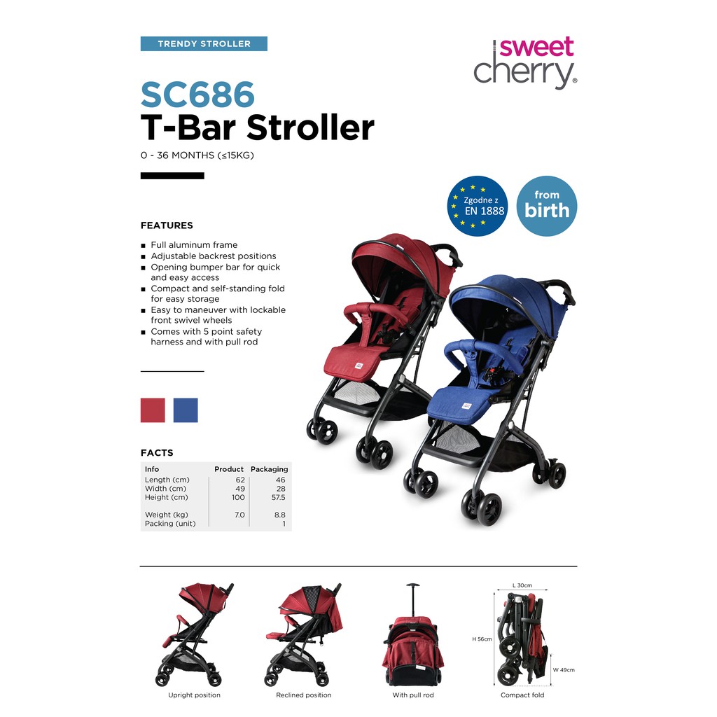 sweet cherry stroller