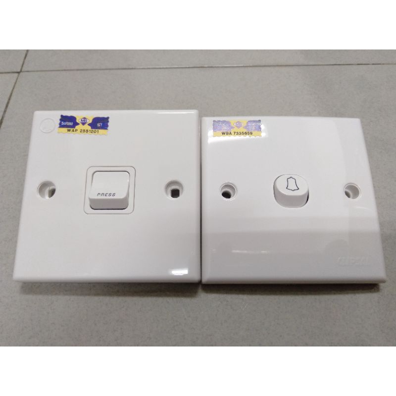 PDL & CLIPSAL BELL SWITCH SWITCHES/ SPRING RETURN SWITCH SWITCHES