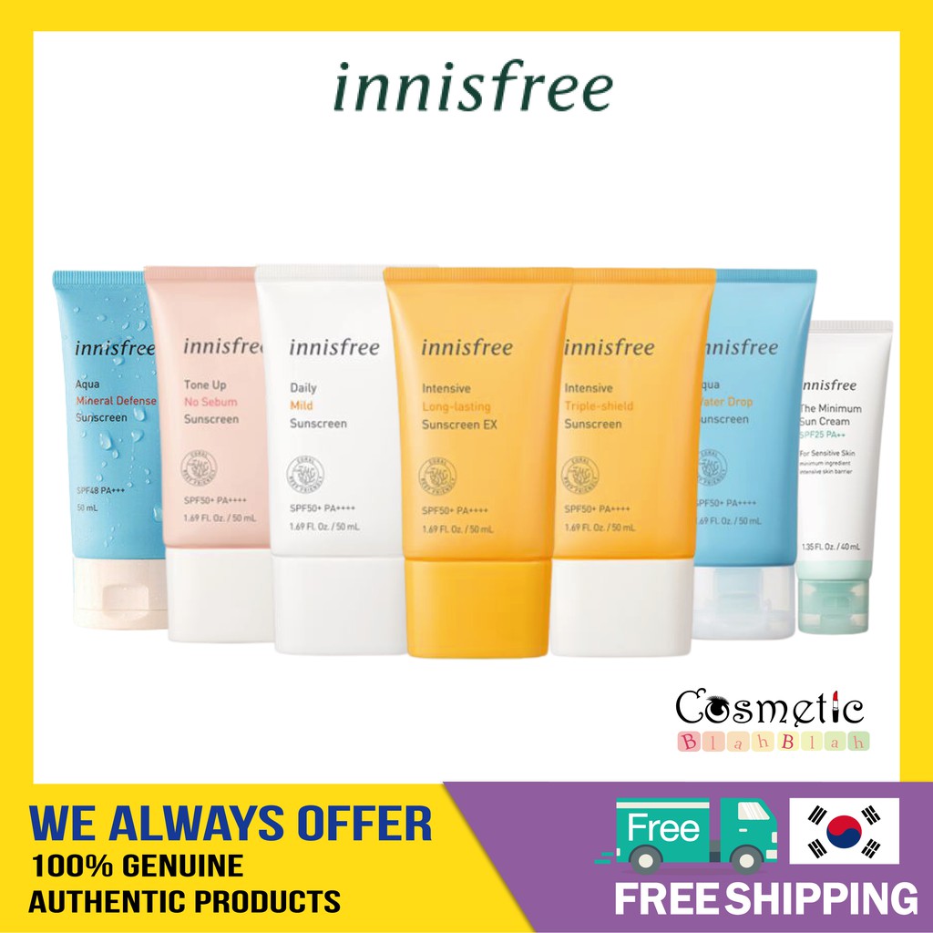innisfree mineral sunscreen