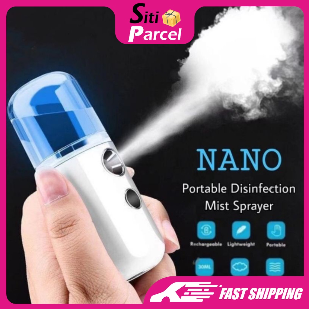 [READY STOCK] Portable Sanitizer Spray Machine Nano Spray Gun Antivirus Disinfectant Spray