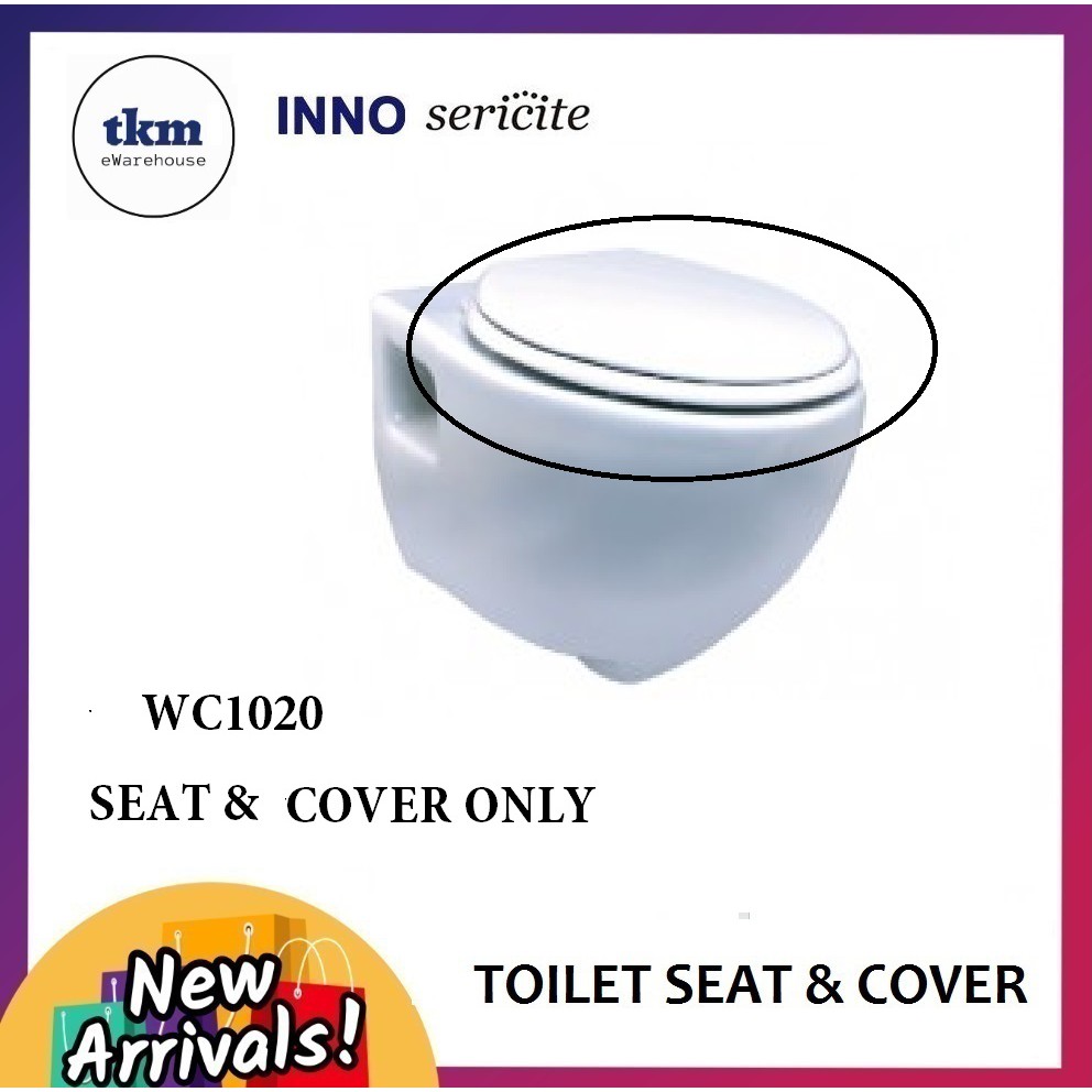 INNO SERICITE HEAVY DUTY TOILET SEAT AND COVER FOR Sericite Original
