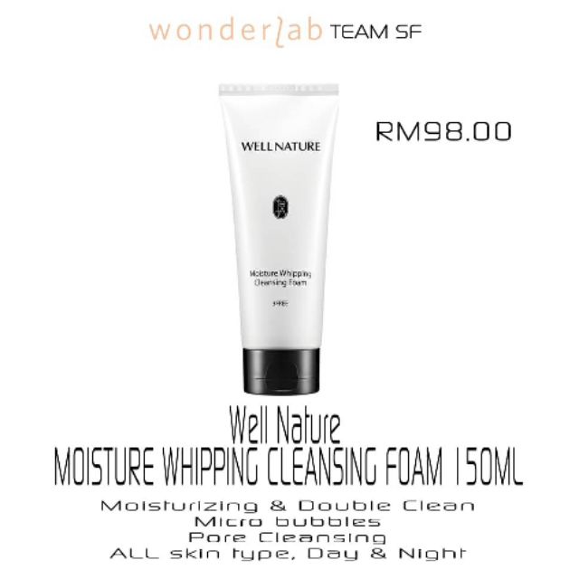 well nature cleansing foam
