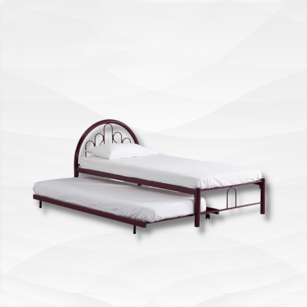 ALVEY Single Pull Out Bed Divan Single Bed Pull Out Bed Katil Pull Out