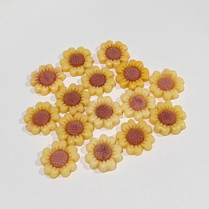 Hope. Sunflower 15g Scented Wax Melt Candles Ins Handmade Lilin Wangi Oil Burner 香薰融蜡烛