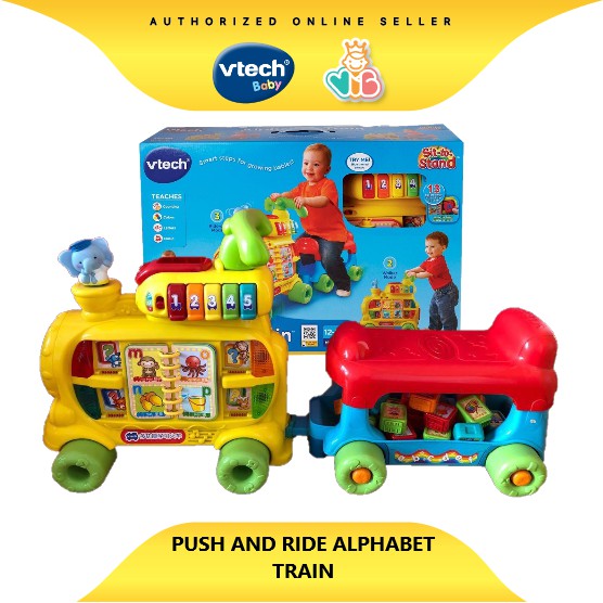 push and ride alphabet train
