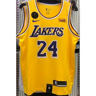 【hot pressed】NBA jersey Los Angeles Lakers 24# kobe yellow KB logo and other styles sports basketball jersey