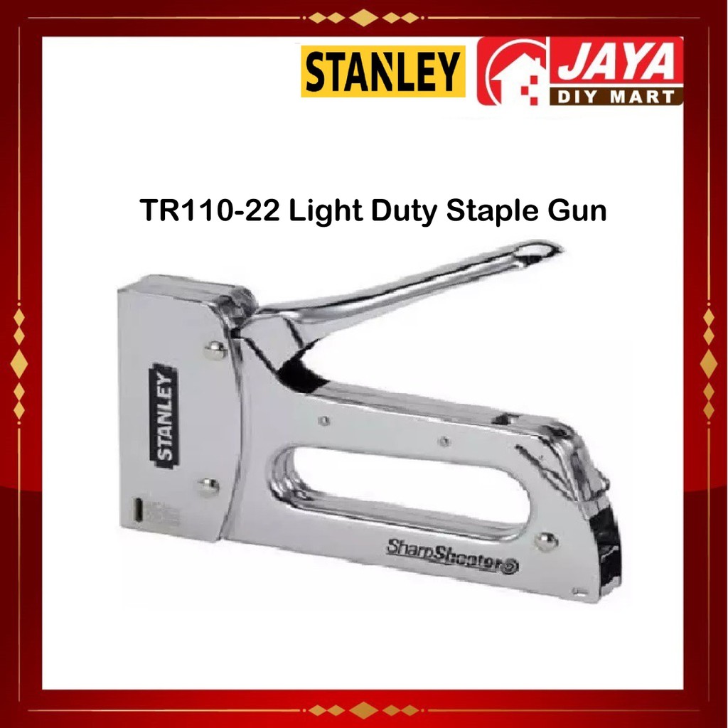 stanley tr110s heavy duty steel staple gun