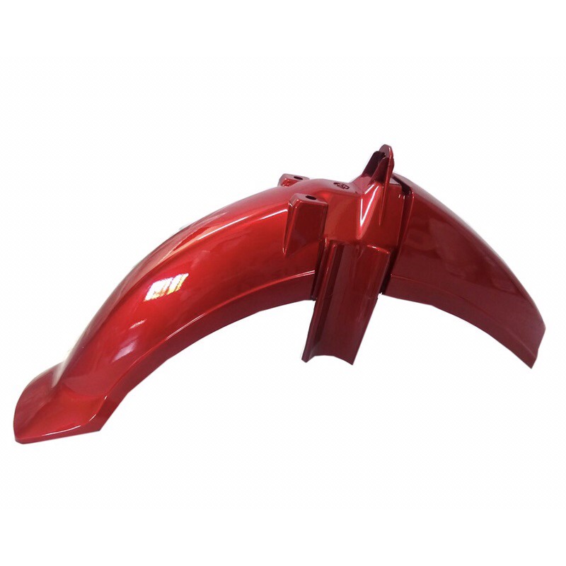 FRONT FENDER COVER/MUDGUARD DEPAN EX5 DREAM(NEW RED)