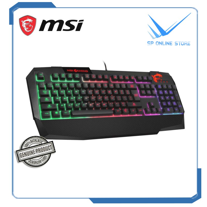 Клавиатура msi vigor gk40 не работают клавиши