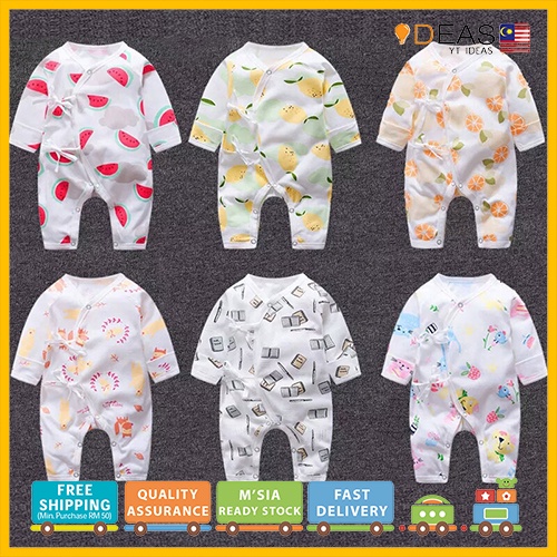 Newborn baby rompers String 100% Cotton Unisex 0-12 months