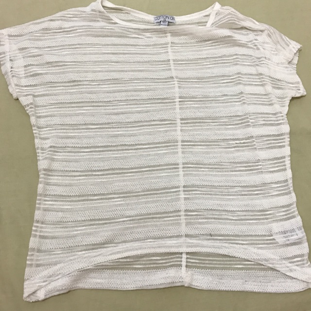 Cotton On see through top (NEW) | Shopee Malaysia