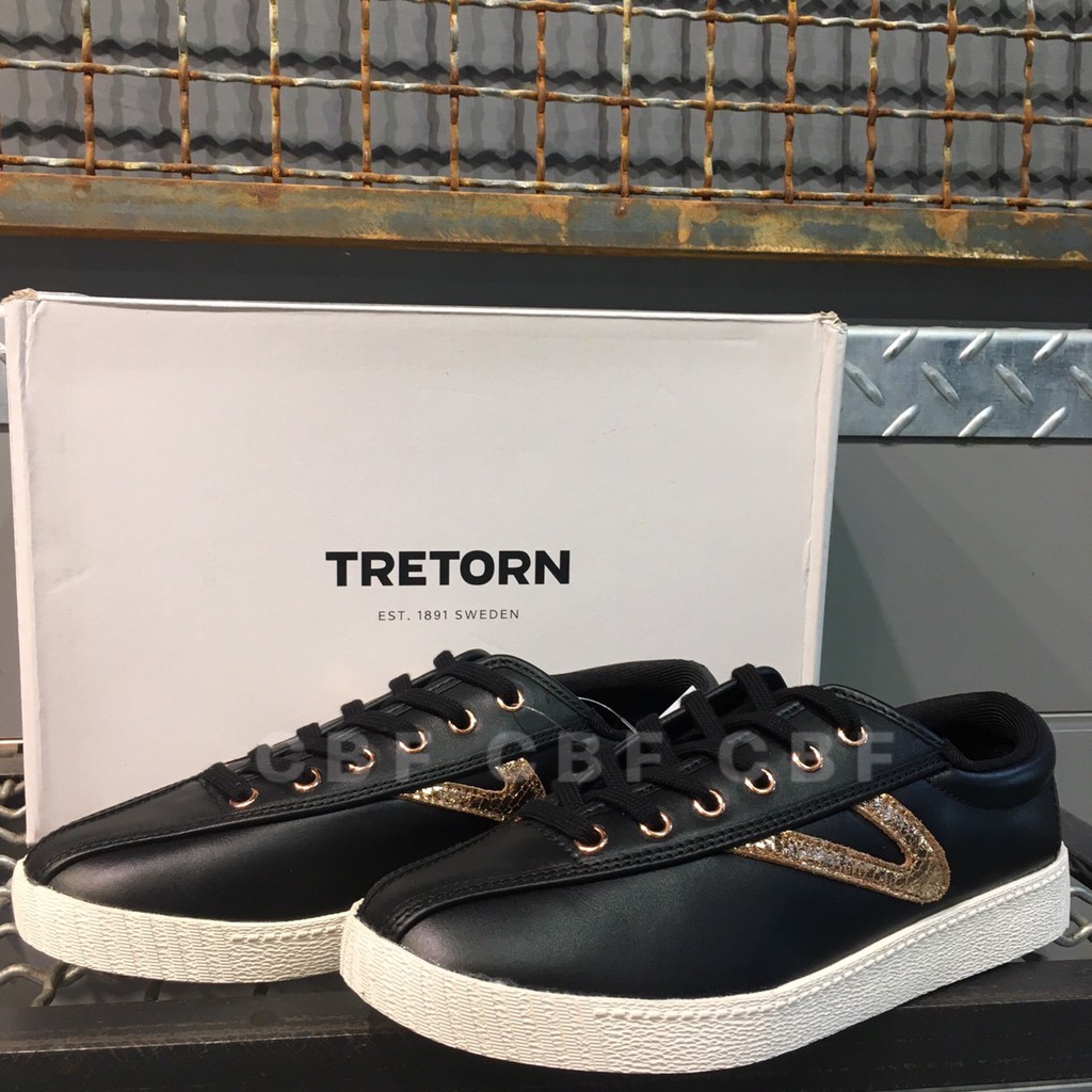 tretorn rose gold sneakers