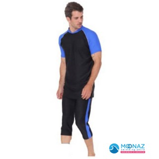 Baju Renang Lelaki Muslim Berzip