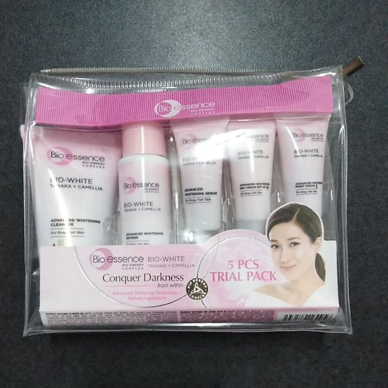 Bio Essence Tanaka White Double Whitening Trial Pack Shopee Malaysia