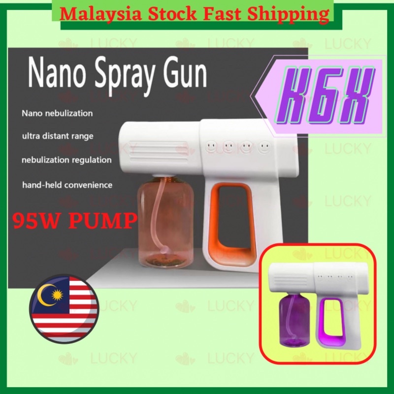 Nano Spray gun K6X Wireless Handheld Rechargeable Portable Disinfectant