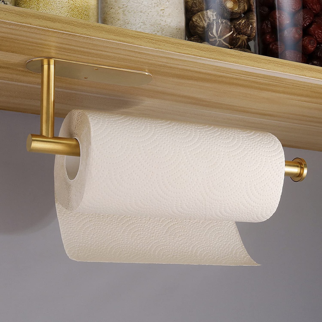 Stainless Steel Paper Holder Kitchen Tissue Holder, Cabinet Wall