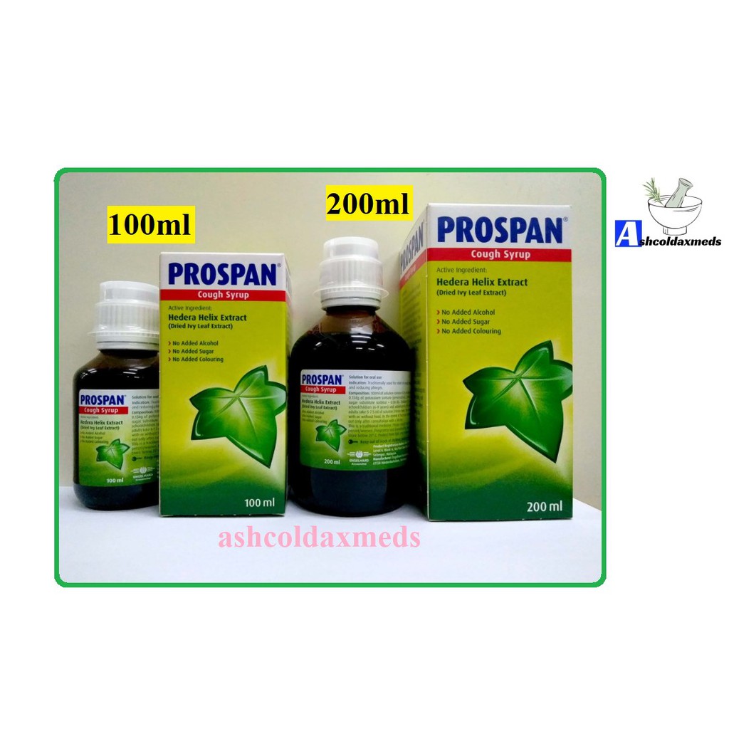 PROSPAN/PROSPAN F OR DUROTUSS HERBAL COUGH SYRUP 100ML/200ML (IVY LEAF