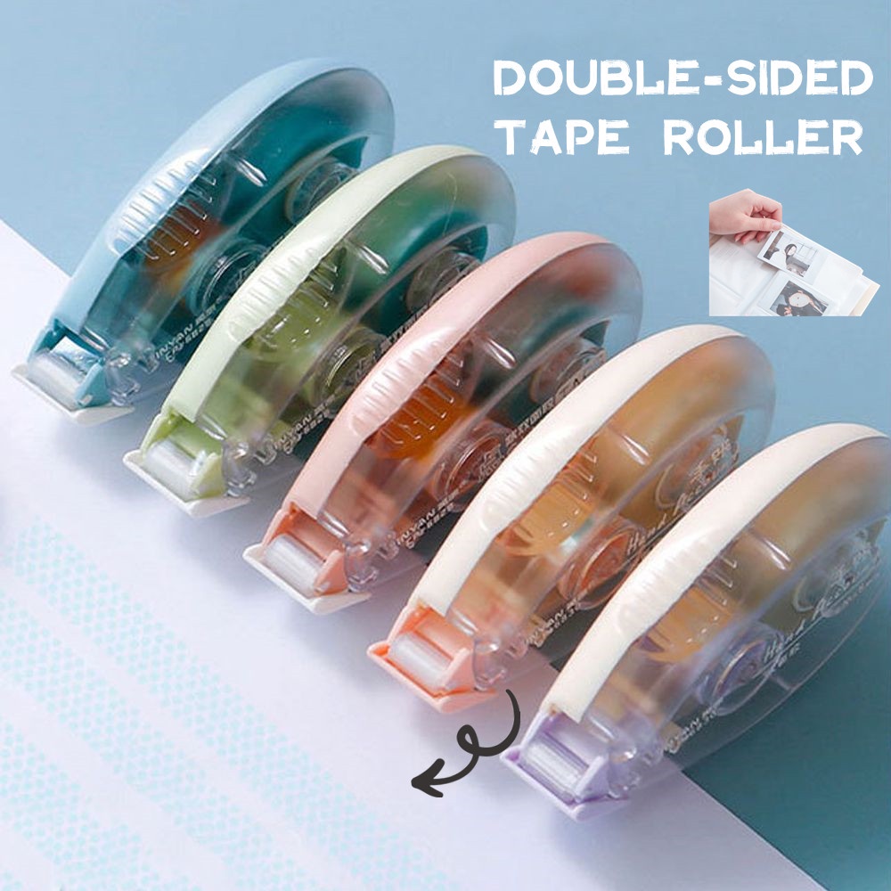 Double Sided Adhesive Roller Glue Self Adhesive Dots Roller Tape
