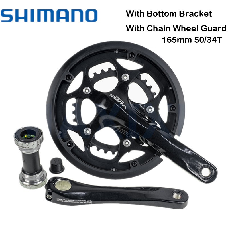 shimano 9 speed double chainset