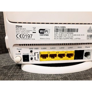 ZTE Wireless Home Gateway Router ZXHN H298N | Shopee Malaysia