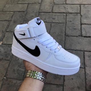 nike white shoes high cut